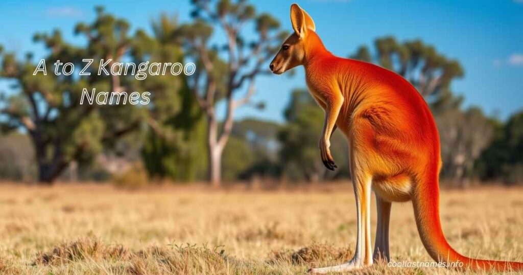 A to Z Kangaroo Names