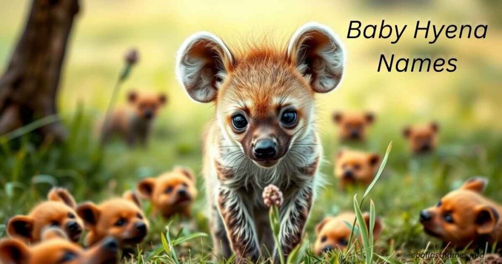 Baby Hyena Names