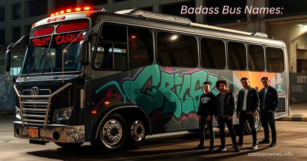 Badass Bus Names:
