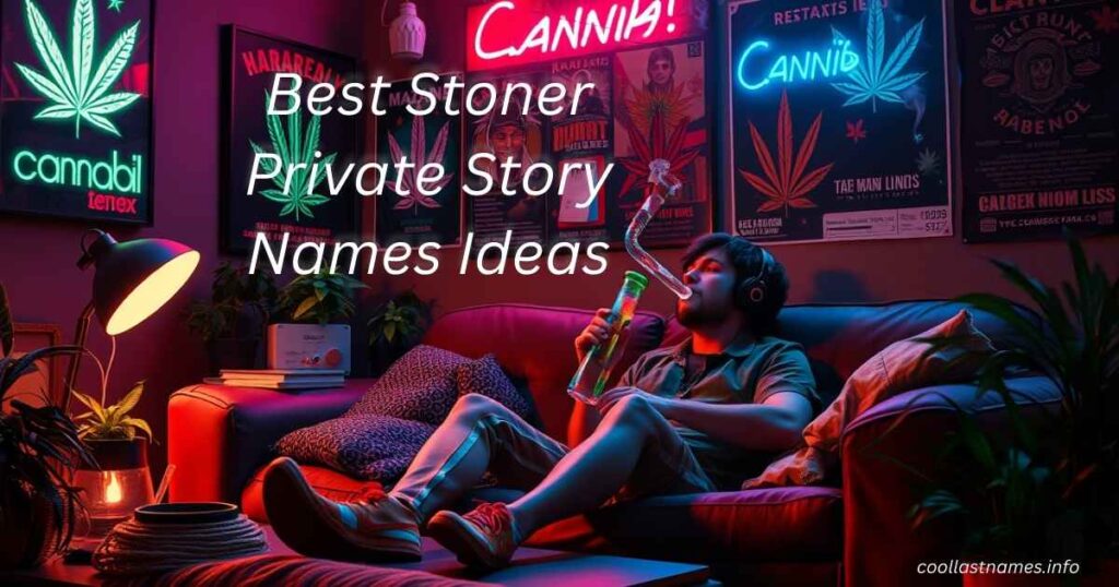 Best Stoner Private Story Names Ideas