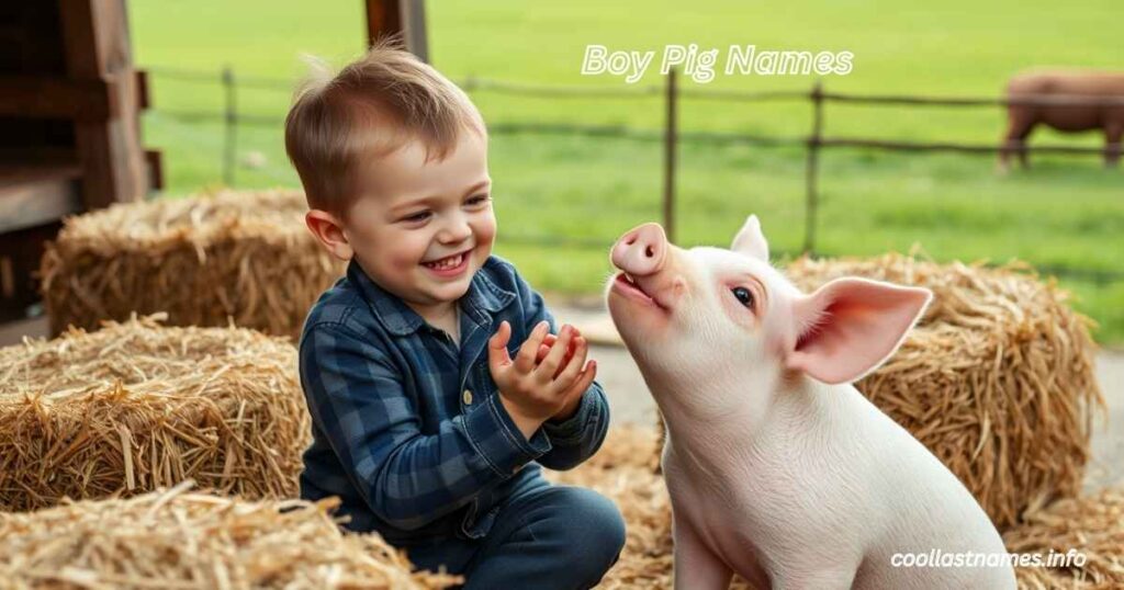 Boy Pig Names