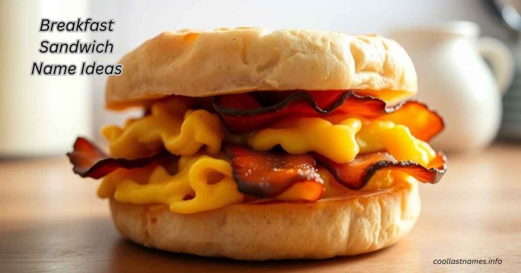 Breakfast Sandwich Name Ideas