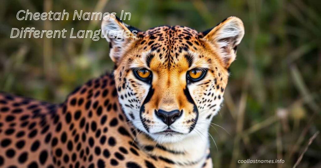 Cheetah Names In Different Languages