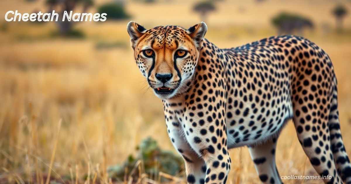 Cheetah Names