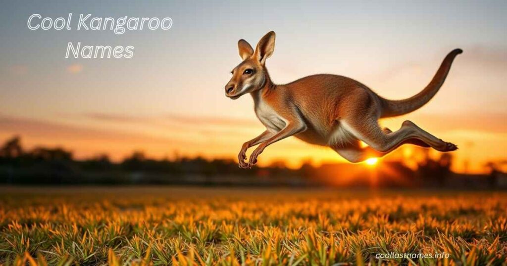 Cool Kangaroo Names