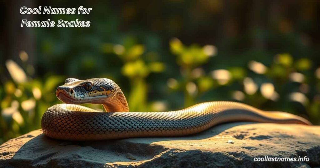 Cool Names for Female Snakes