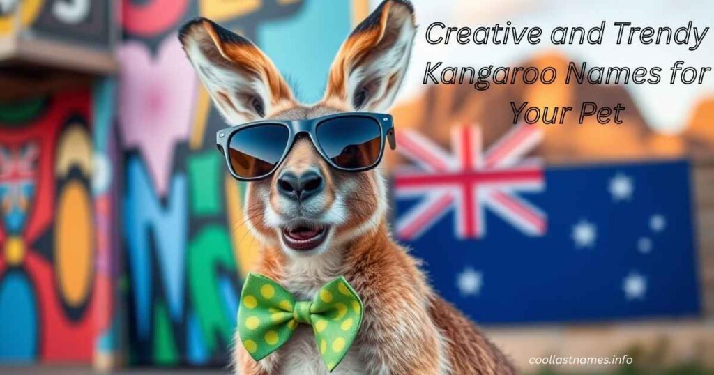 Creative and Trendy Kangaroo Names for Your Pet