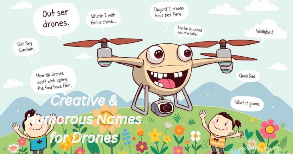 Creative & Humorous Names for Drones