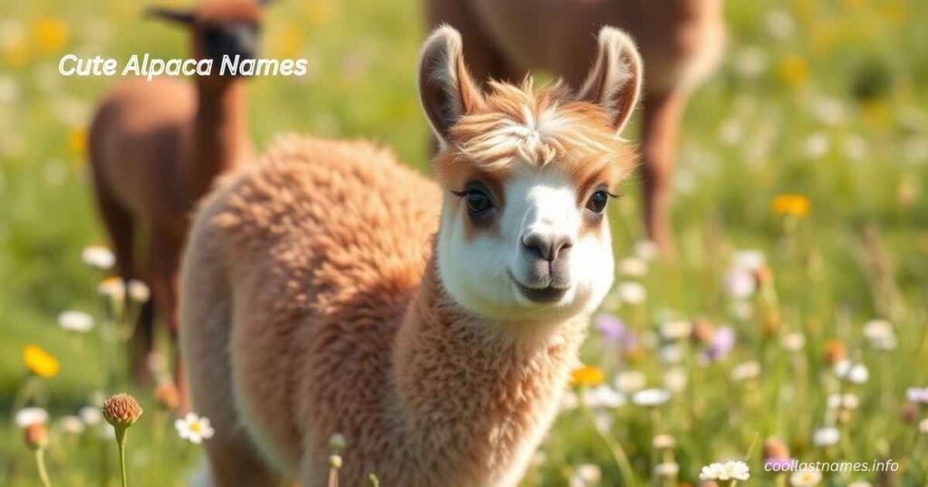 Cute Alpaca Names