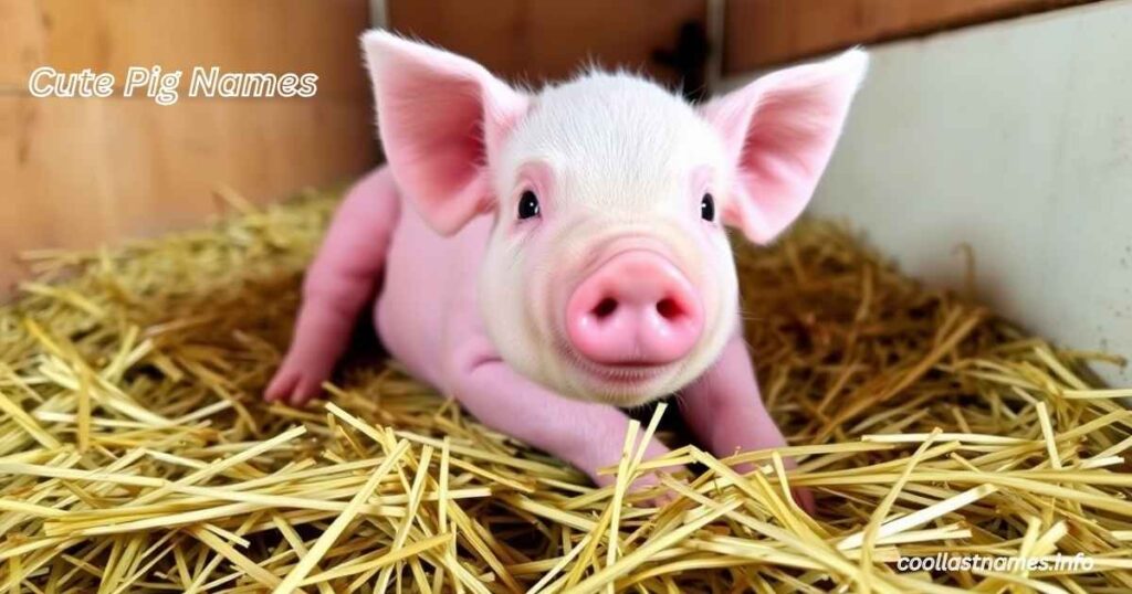Cute Pig Names