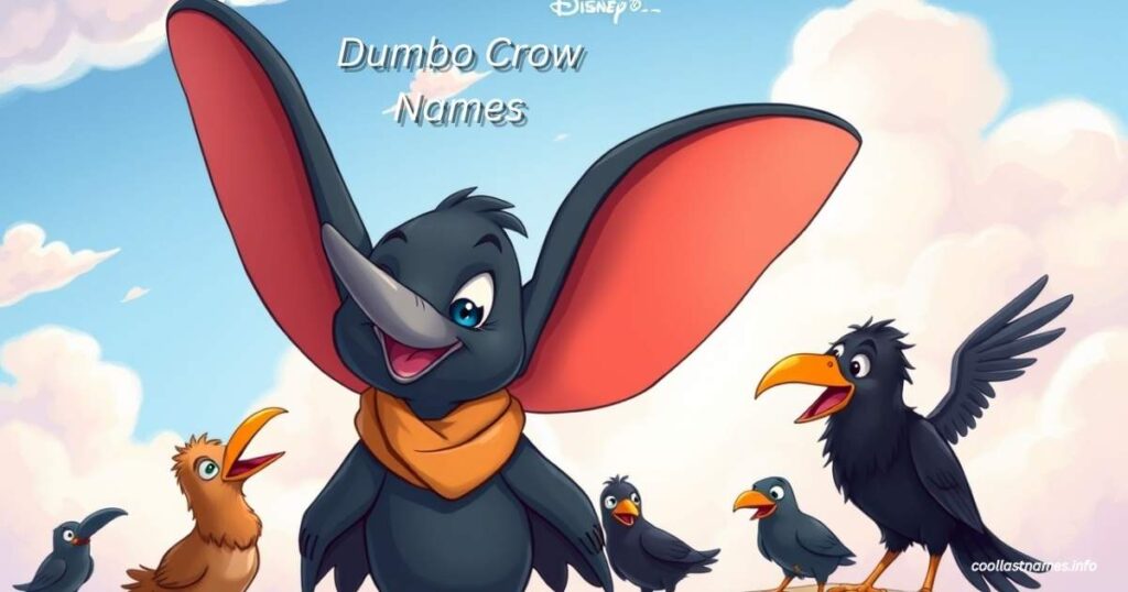 Dumbo Crow Names
