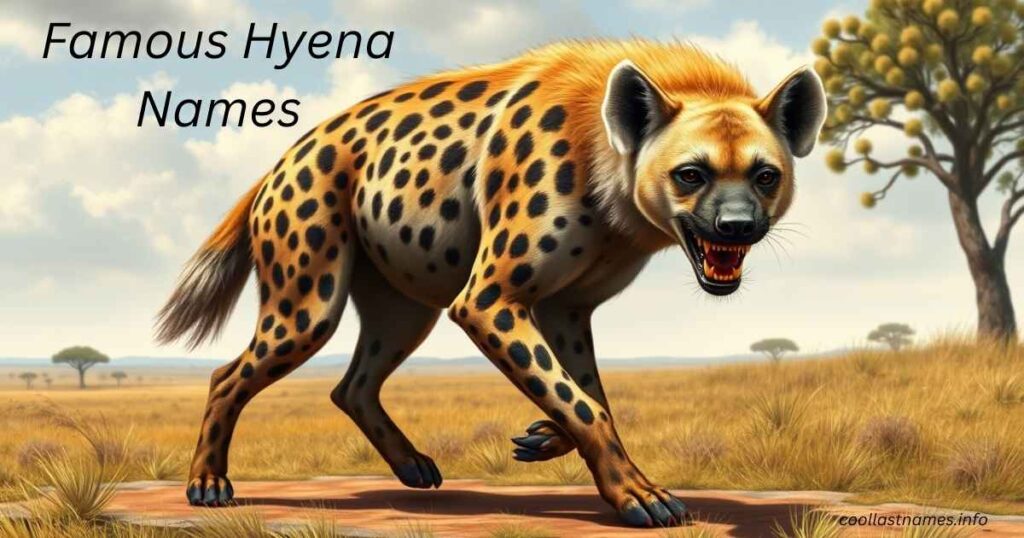 Famous Hyena Names