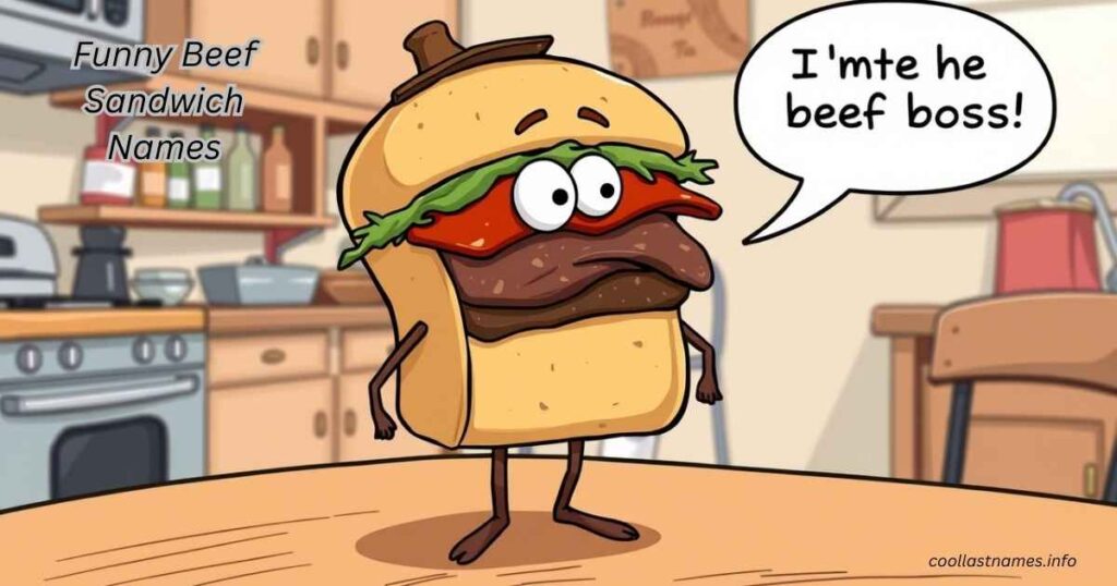Funny Beef Sandwich Names