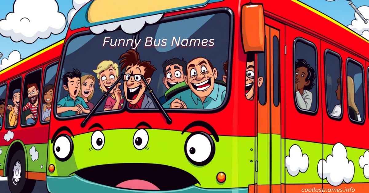 Funny Bus Names