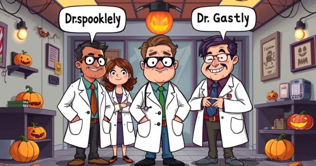 Funny Doctor Names Perfect for Halloween Celebrations