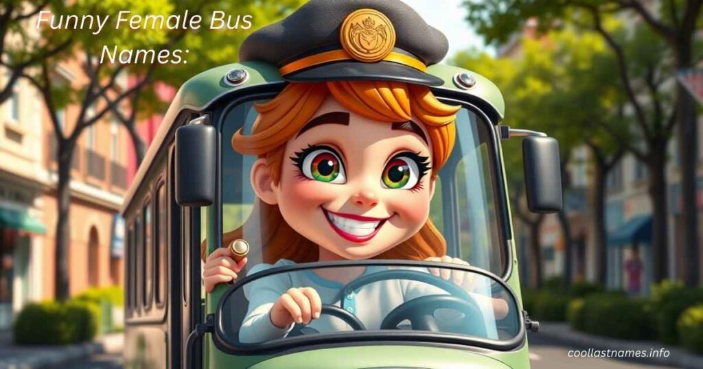 Funny Female Bus Names:
