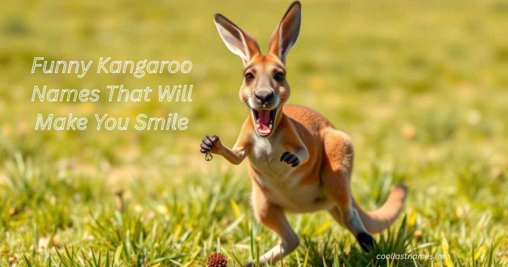 Funny Kangaroo Names That Will Make You Smile