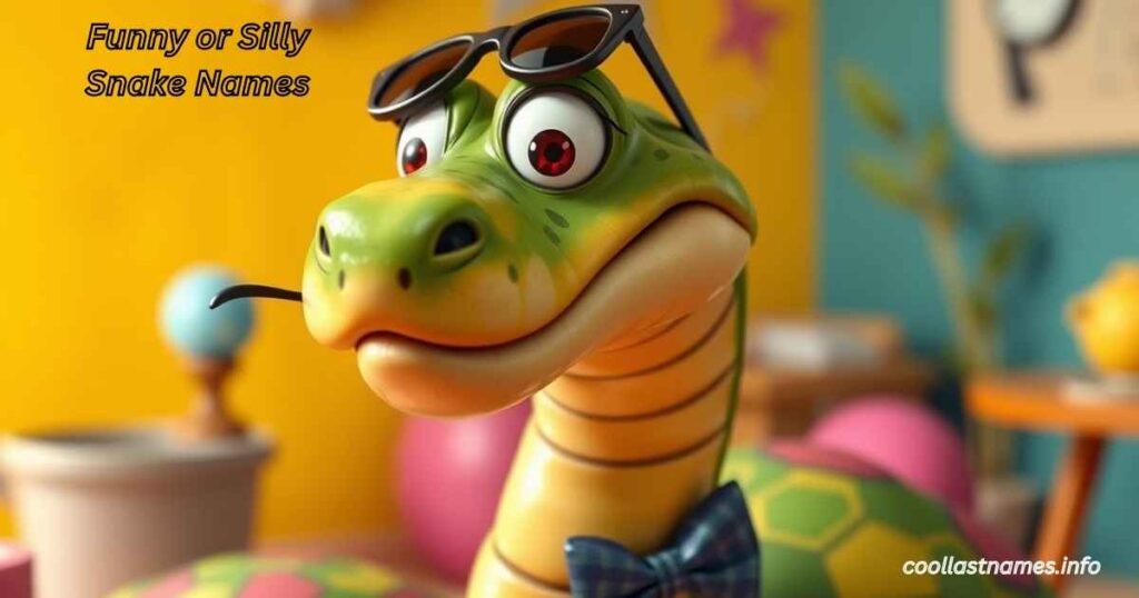 Funny or Silly Snake Names