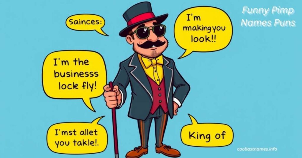 Funny Pimp Names Puns