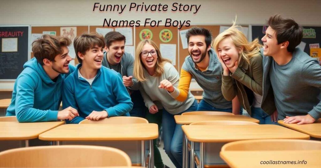 Funny Private Story Names For Boys