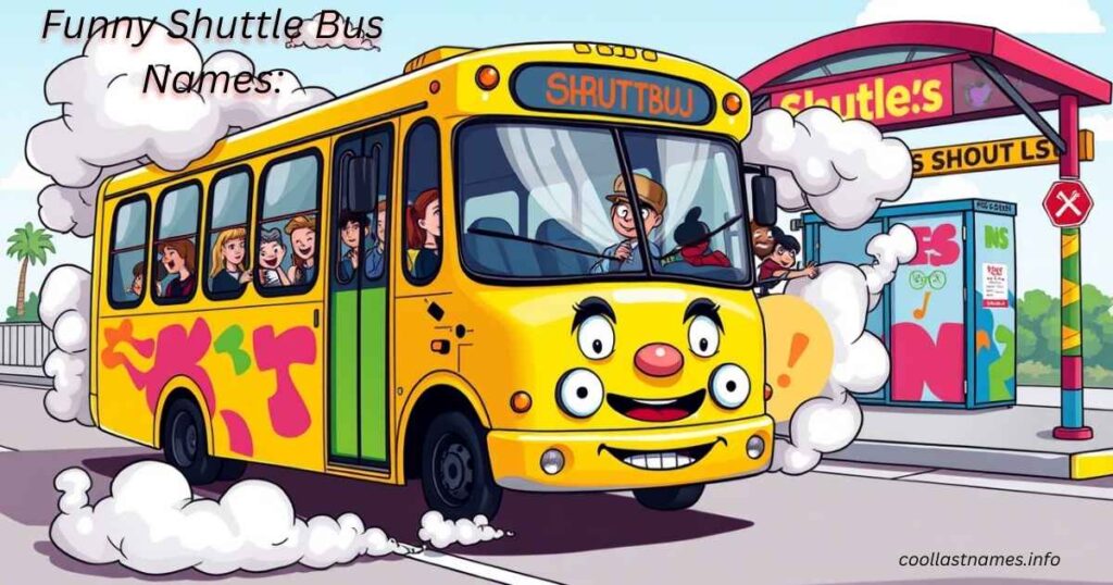 Funny Shuttle Bus Names: