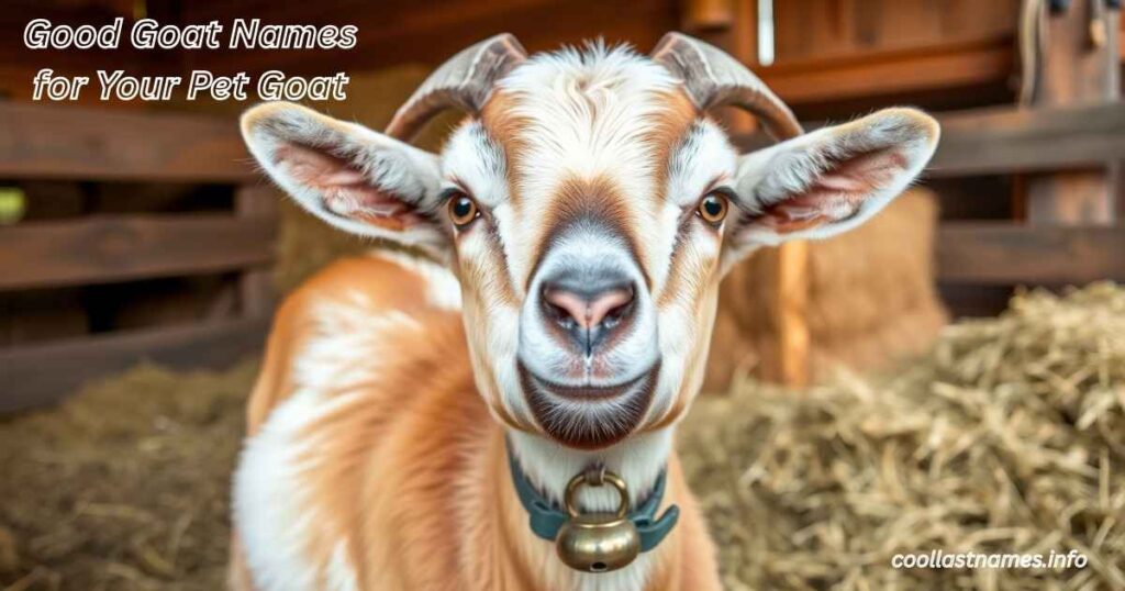 Good Goat Names for Your Pet Goat