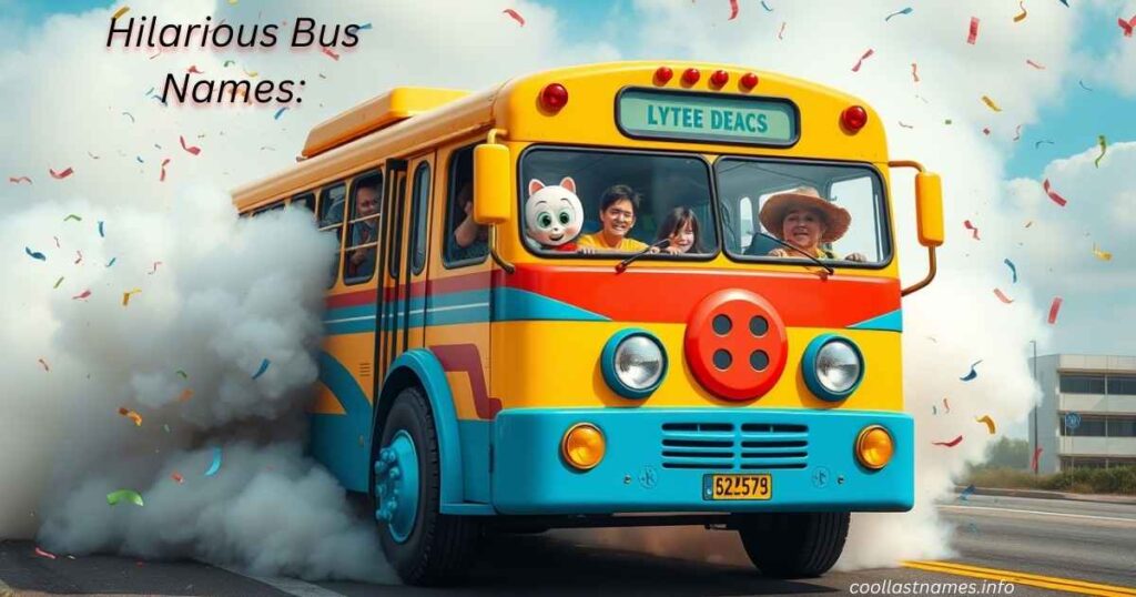 Hilarious Bus Names:
