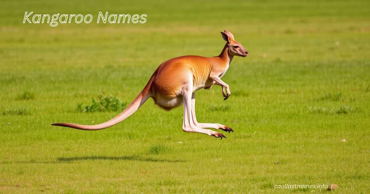 Kangaroo Names