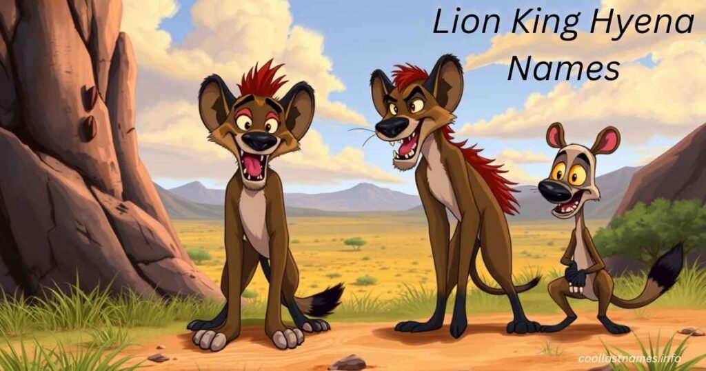 Lion King Hyena Names