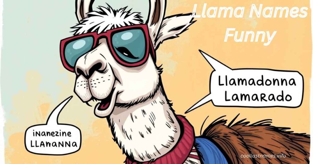Llama Names Funny