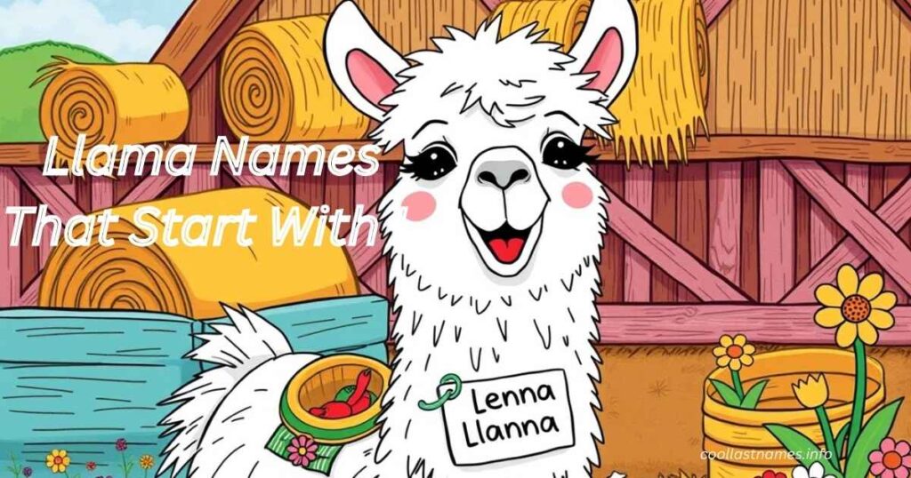 Llama Names That Start With L