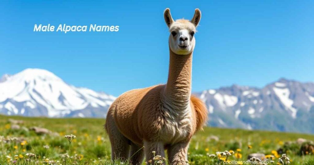 Male Alpaca Names