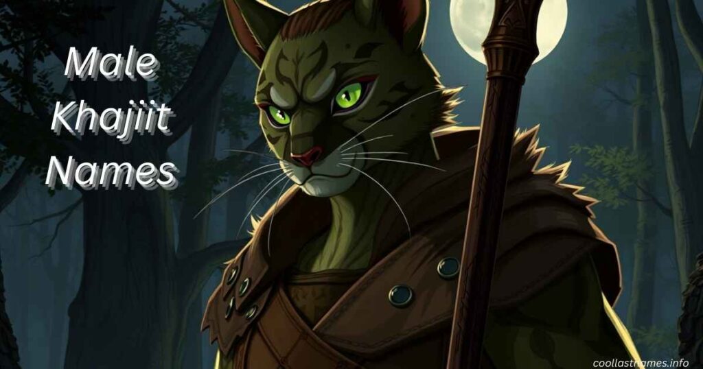 Male Khajiit Names