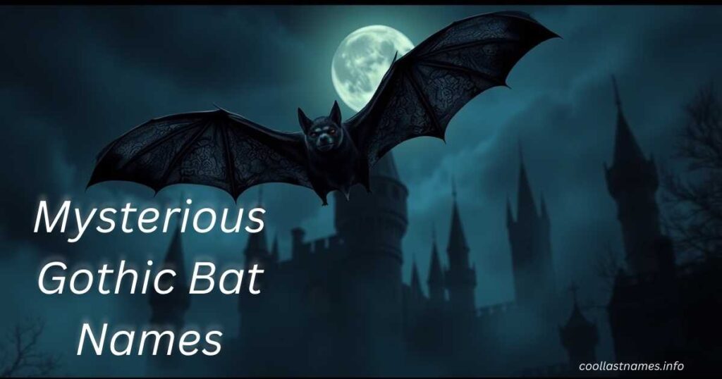 Mysterious Gothic Bat Names