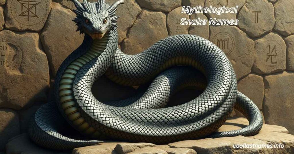 Mythological Snake Names