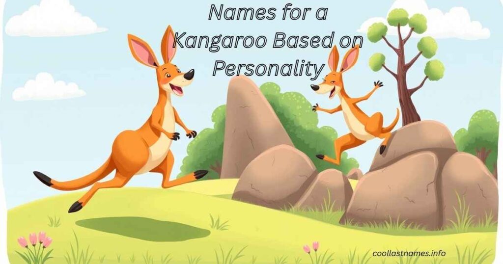Names for a Kangaroo Based on Personality