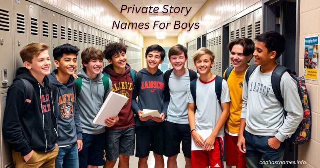 Private Story Names For Boys
