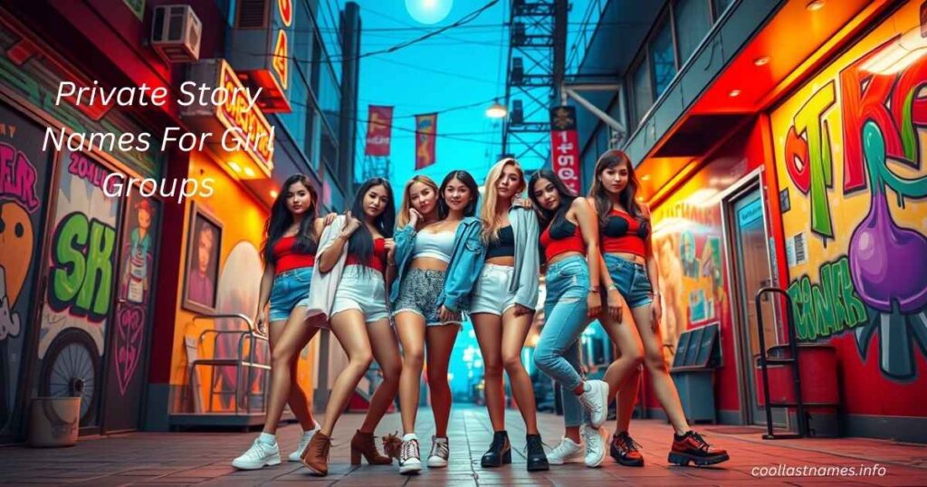 Private Story Names For Girl Groups