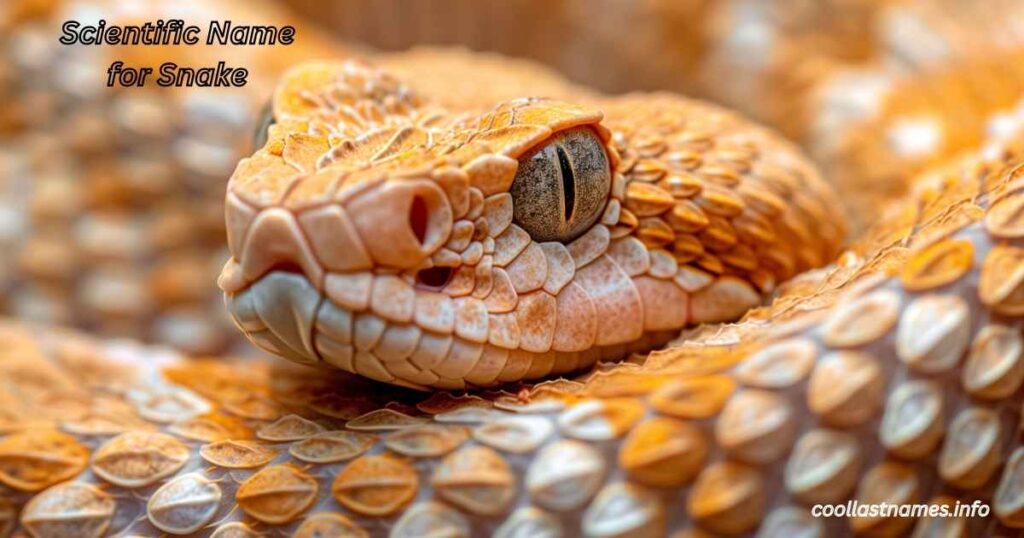 Scientific Name for Snake
