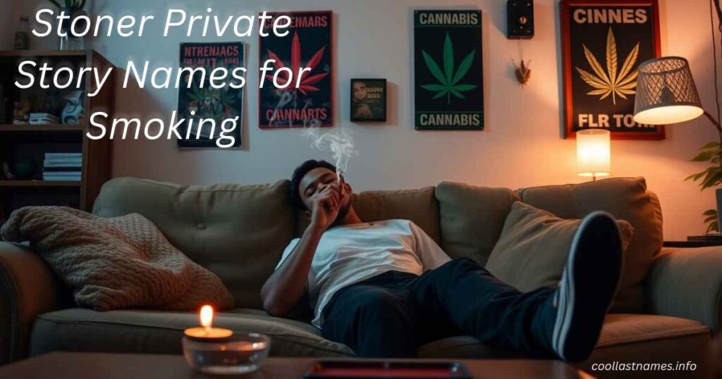 Stoner Private Story Names for Smoking