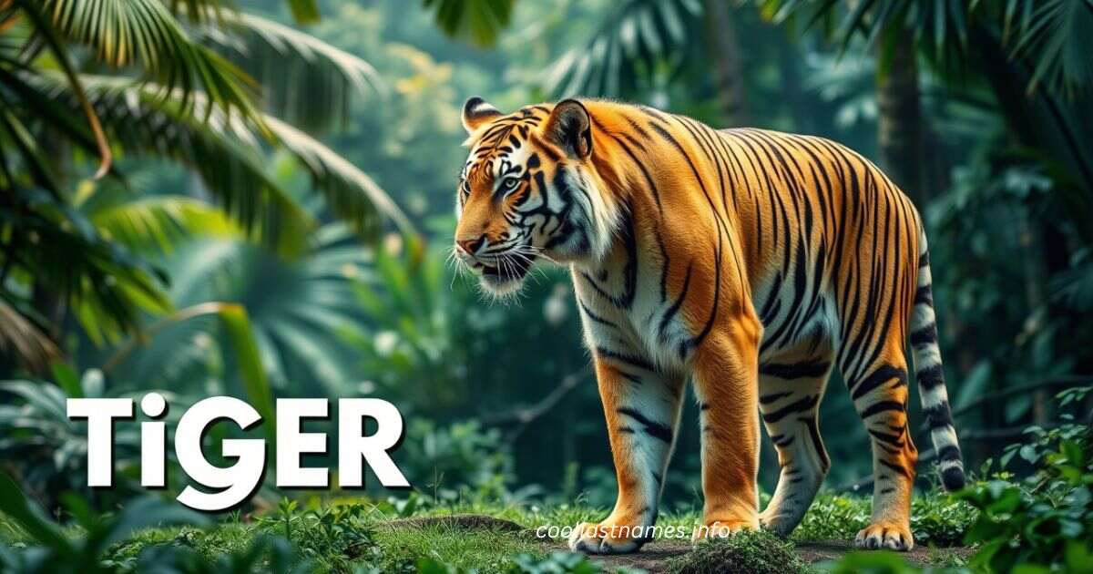 Tiger Names