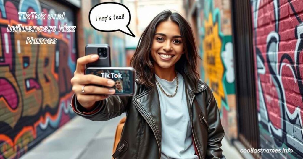 TikTok and Influencers Rizz Names