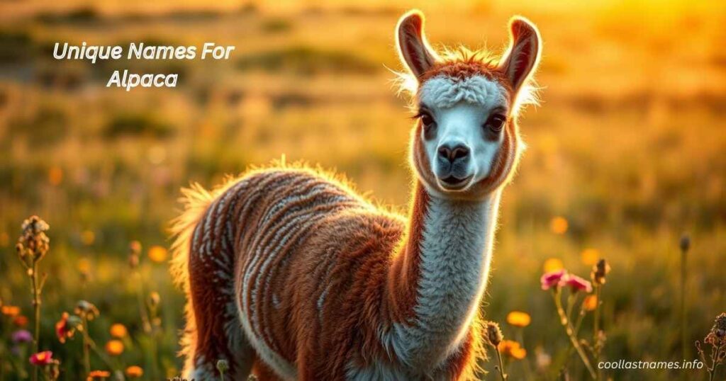 Unique Names For Alpaca