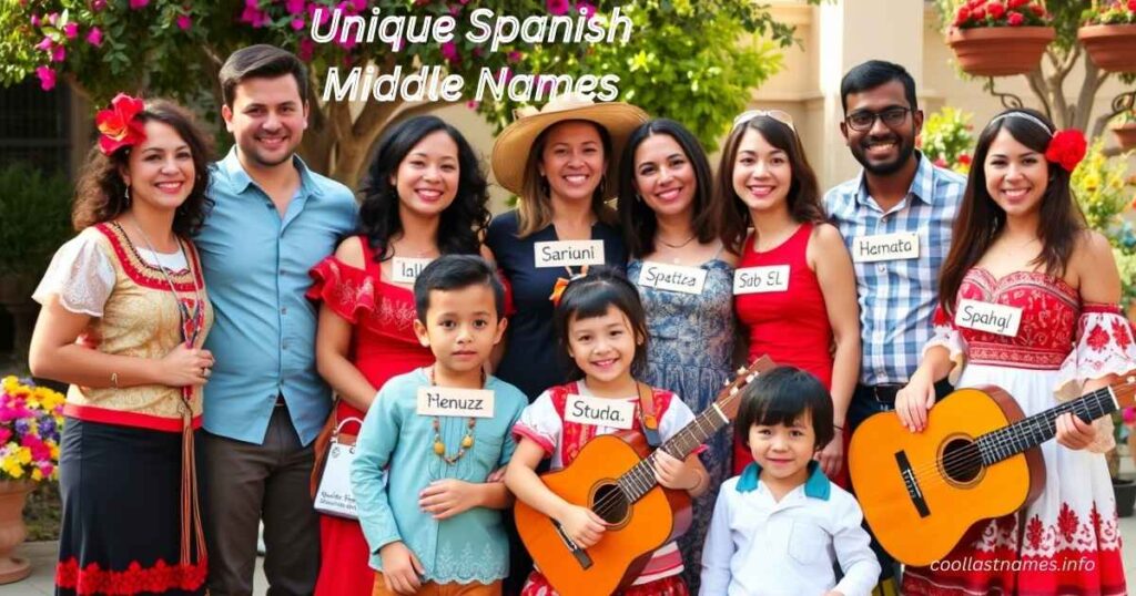 Unique Spanish Middle Names