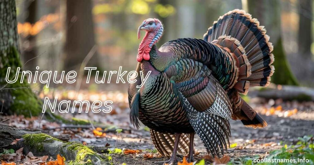 Unique Turkey Names