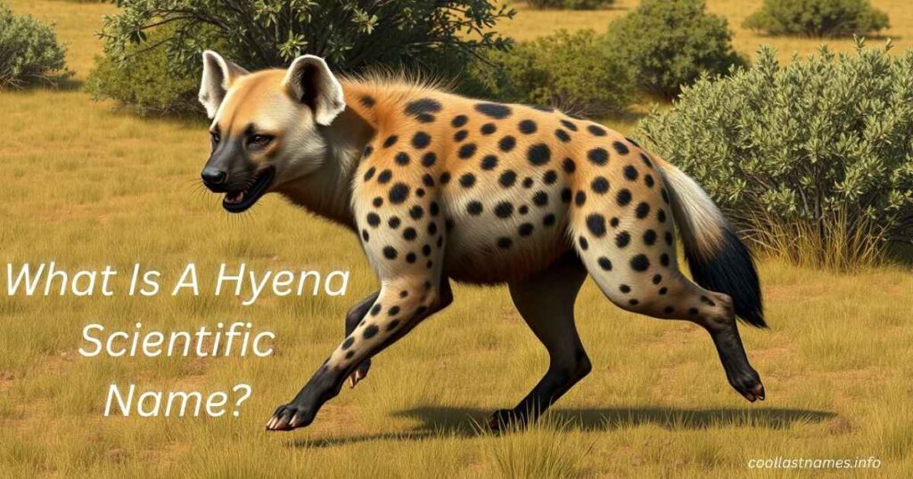 What Is A Hyena Scientific Name?