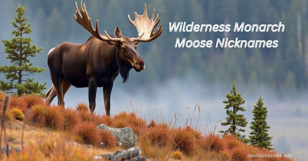 Wilderness Monarch Moose Nicknames