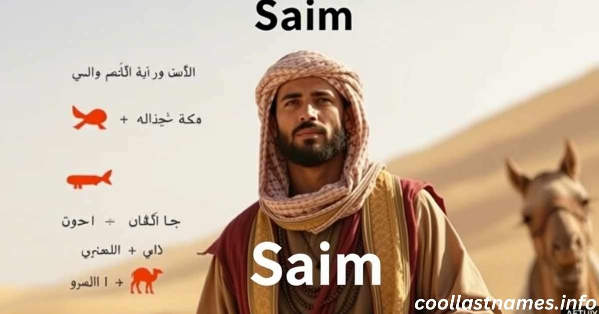 Saim meaning