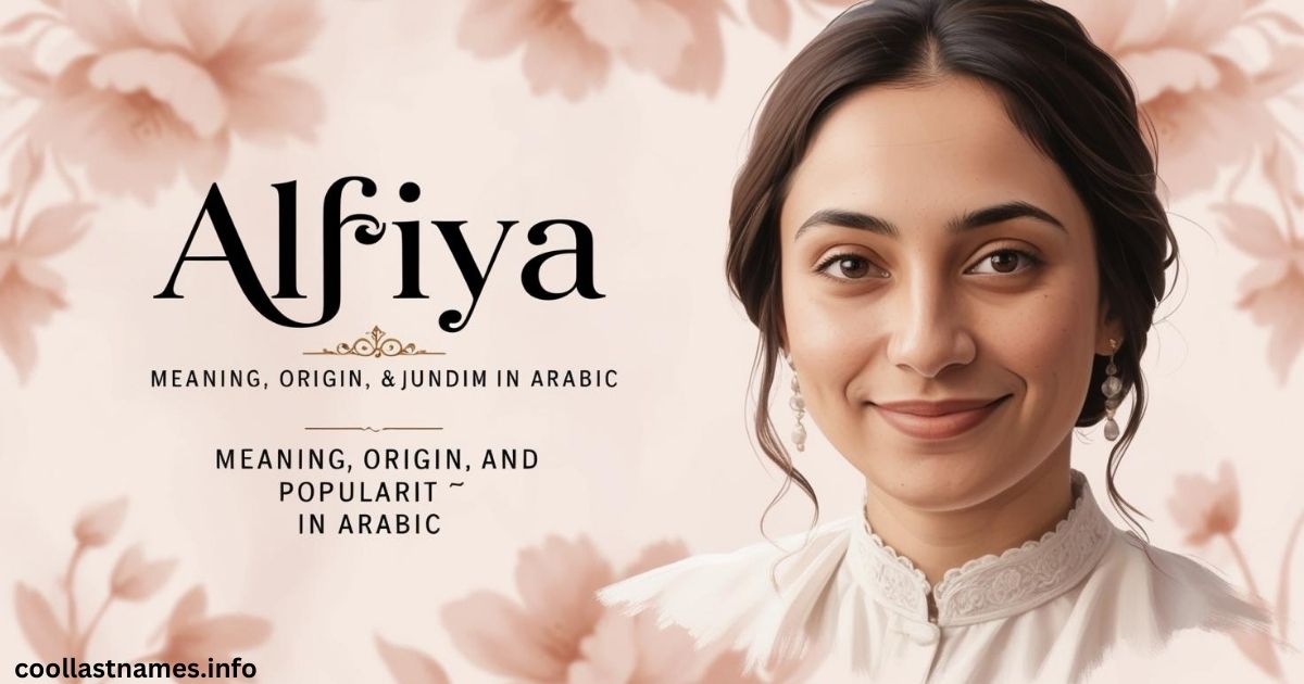 Alfiya meaning in Arabic