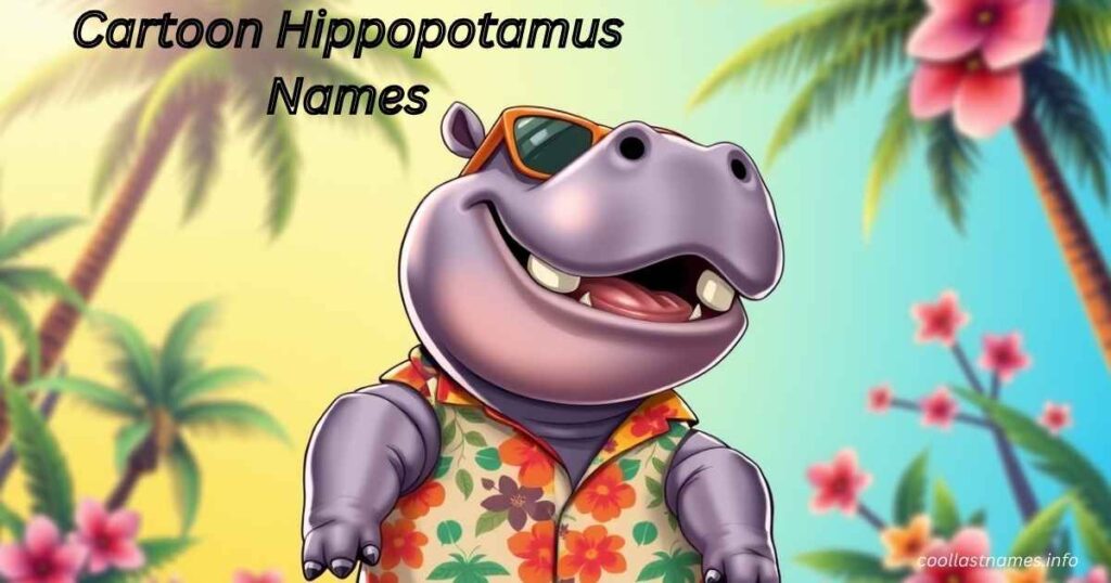 Cartoon Hippopotamus Names